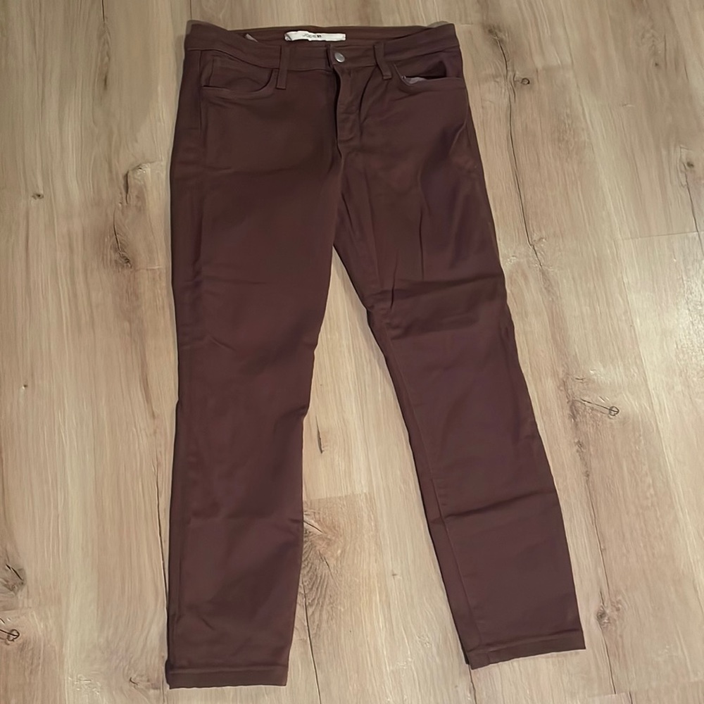 Joe’s Jeans. Skinny. Size 28. Made in USA. Burgundy. Excellent condition!